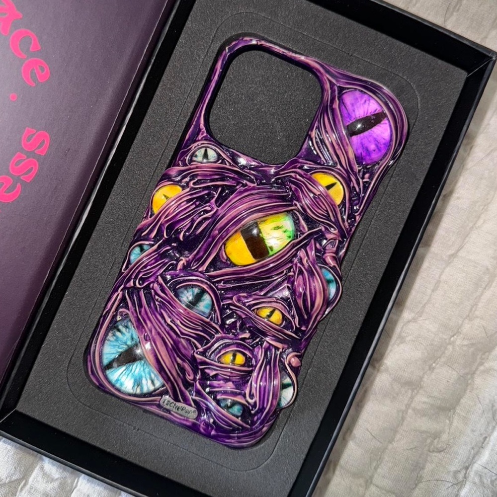 Techypop Purple Venom iPhone 13 Pro Case